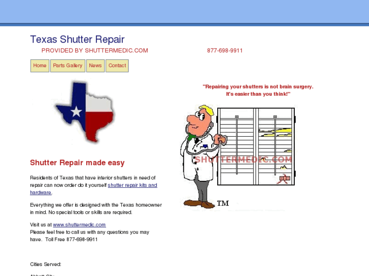 www.texasshutterrepair.com