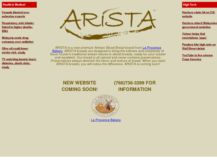 www.aristabreads.com