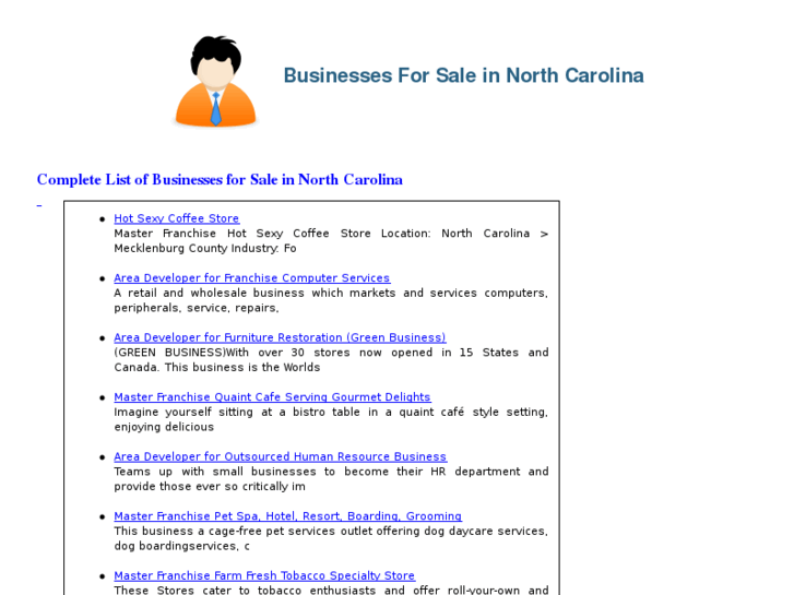 www.carolinabusinessforsale.com