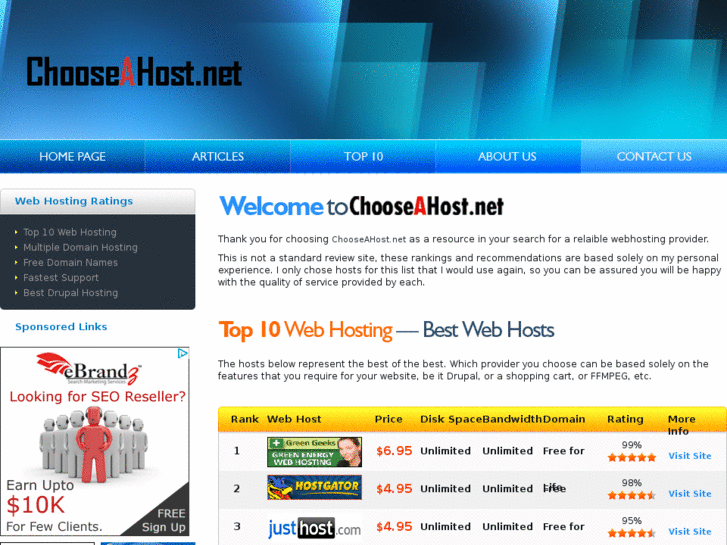 www.chooseahost.net