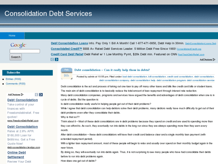 www.consolidationdebtservices.com