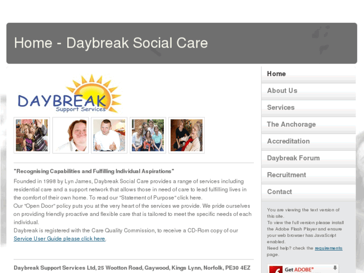 www.daybreaksocialcare.com