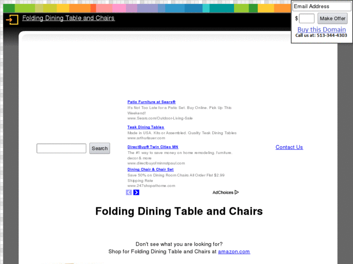 www.foldingdiningtableandchairs.com