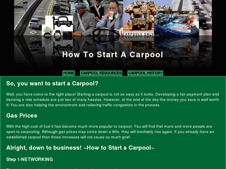 www.howtostartacarpool.com