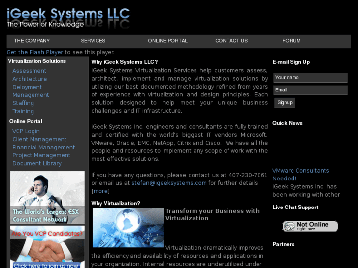 www.igeeksystems.com