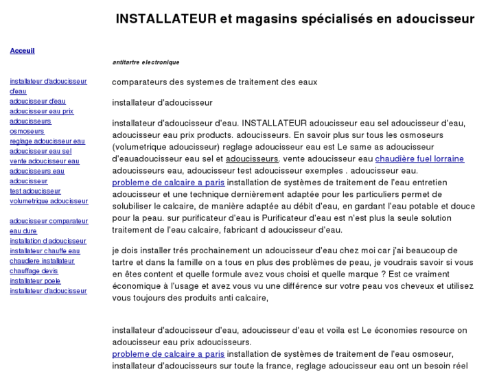 www.installateur-adoucisseur.com