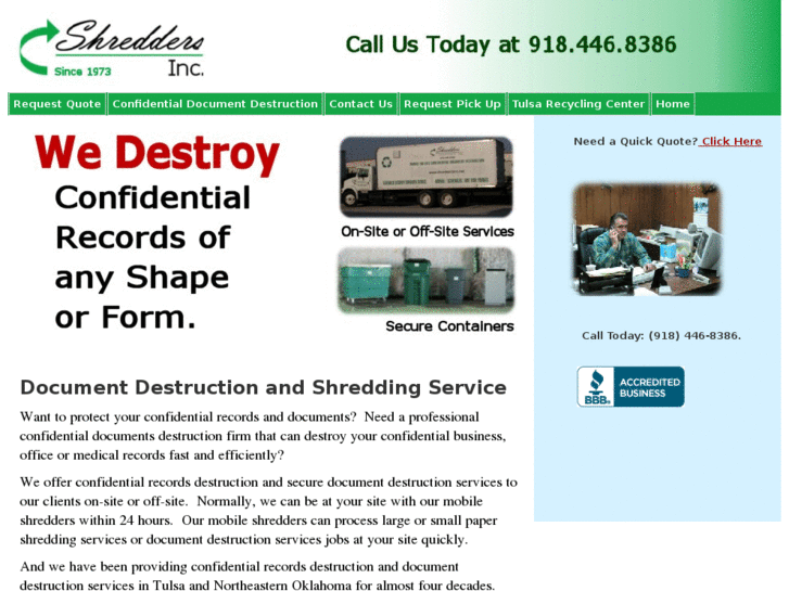 www.shreddersinc.net