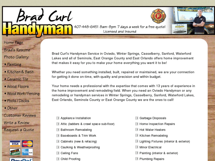 www.bradcurlhandyman.com