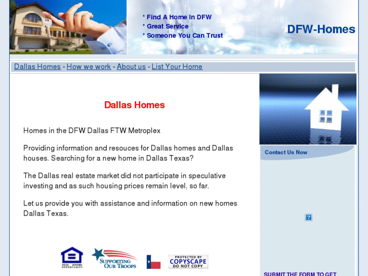 www.dfw-homes.net