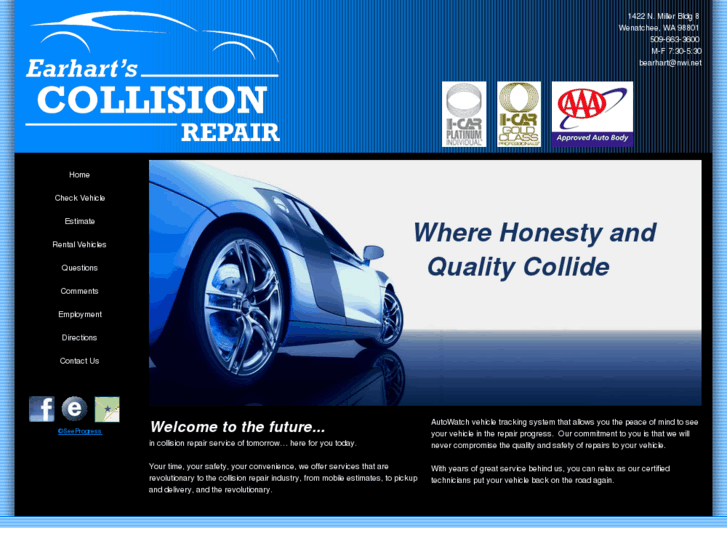 www.earhartscollisionrepair.com