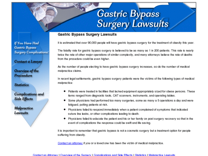 www.gastric-bypass-surgery-lawsuits.com