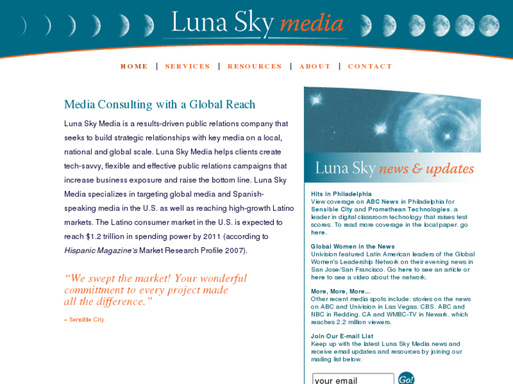 www.lunaskymedia.com