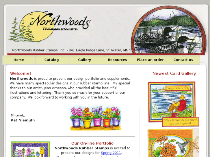 www.northwoodsrubberstamps.com