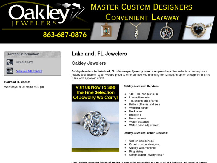 www.oakleyjewelers.net