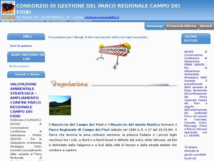 www.parcocampodeifiori.it