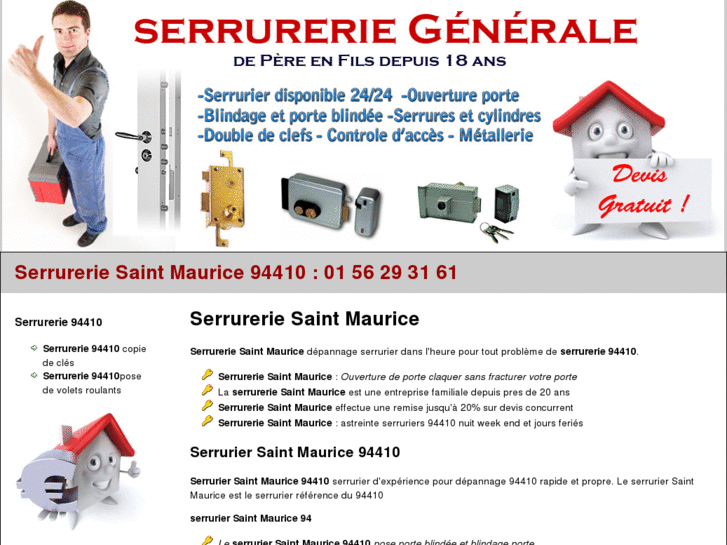 www.serrureriesaintmaurice.com