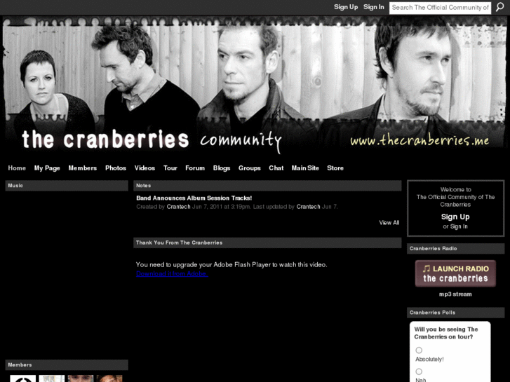 www.thecranberries.me