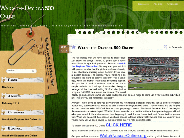 www.watchthedaytona500online.com