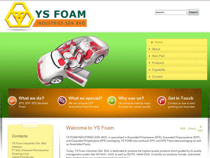 www.ysfoam.com