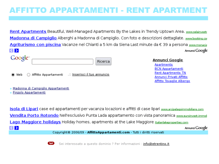 www.affittoappartamenti.com