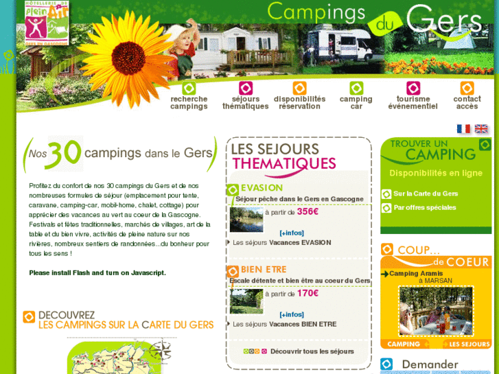 www.campings-gers.com