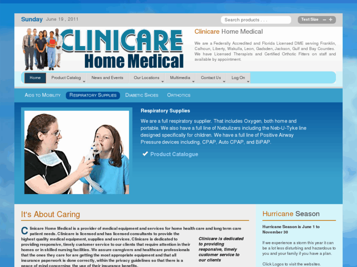 www.clinicarehomemedical.com