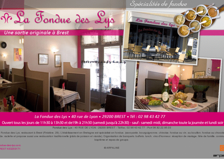 www.fondue-des-lys.com