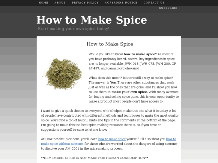 www.howtomakespice.com