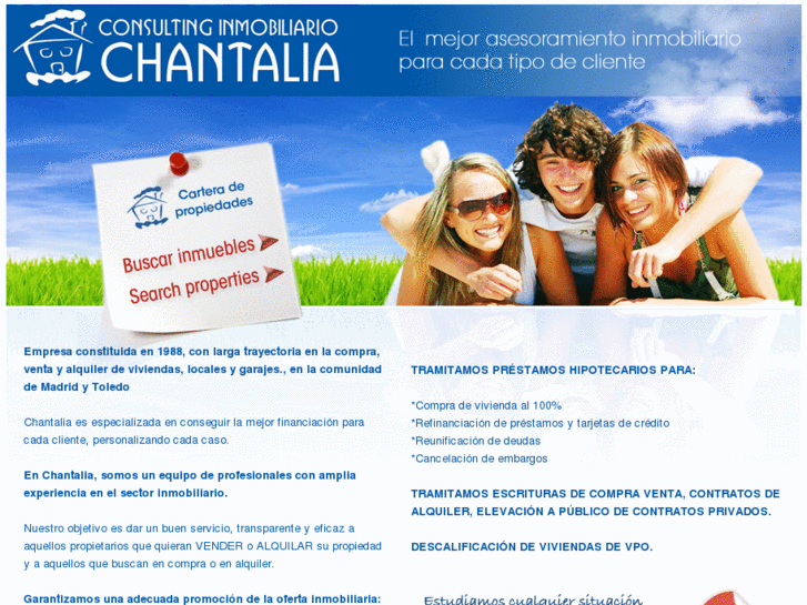 www.inmobiliariachantalia.es