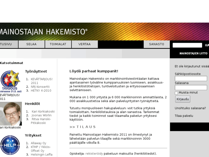 www.mainostajanhakemisto.fi