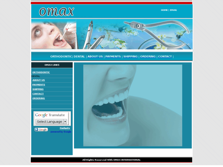 www.omaxdental.com