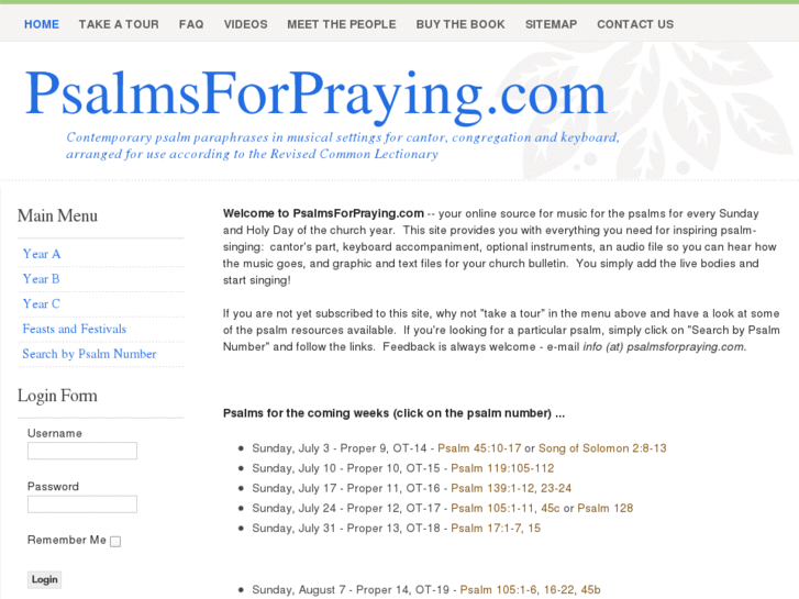 www.psalmsforpraying.com