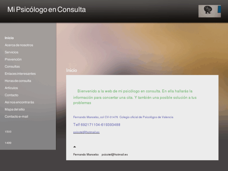 www.psicologoenconsulta.es