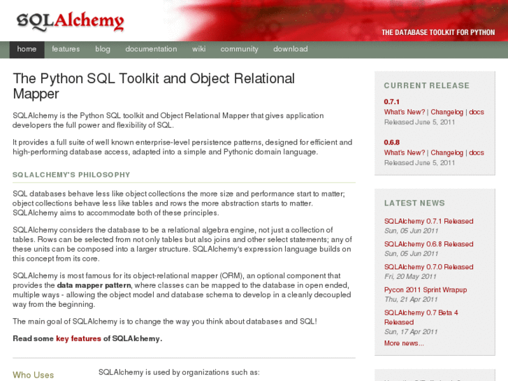 www.sqlalchemy.org