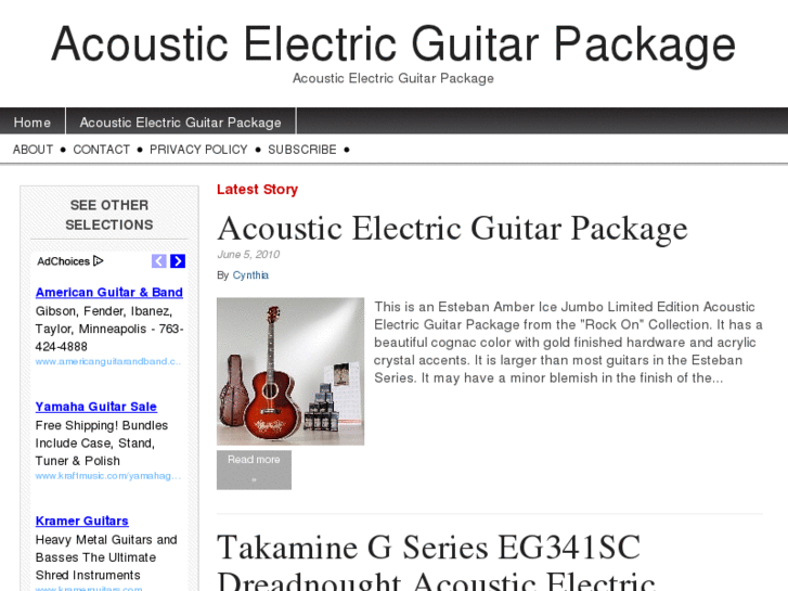 www.acousticelectricguitarpackage.com