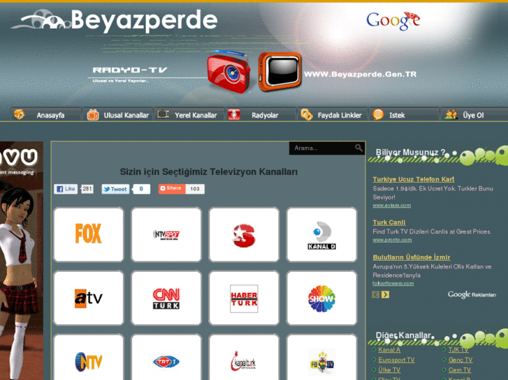 www.beyazperde.gen.tr