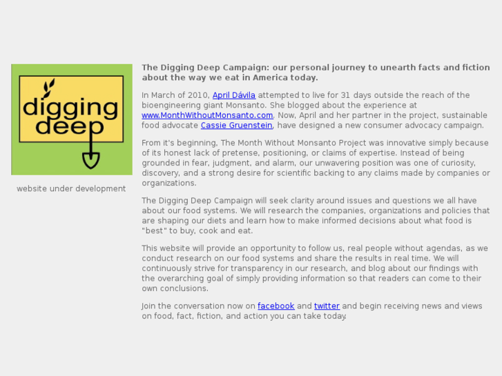 www.diggingdeepcampaign.org