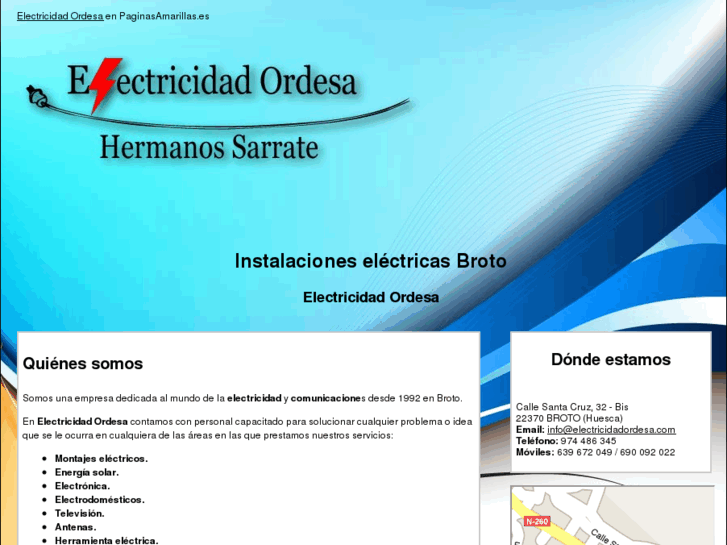 www.electricidadordesa.com