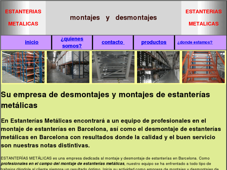 www.estanteriametalicas.com