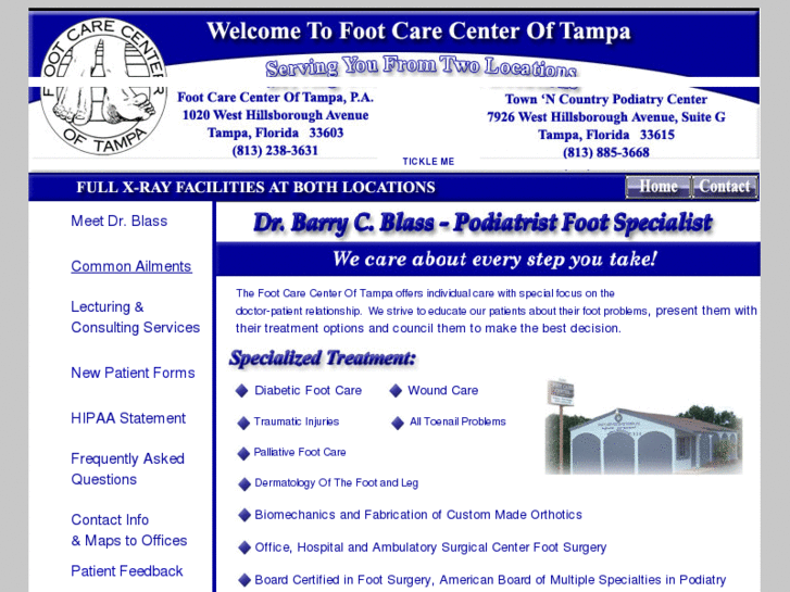 www.footcarecenteroftampa.com