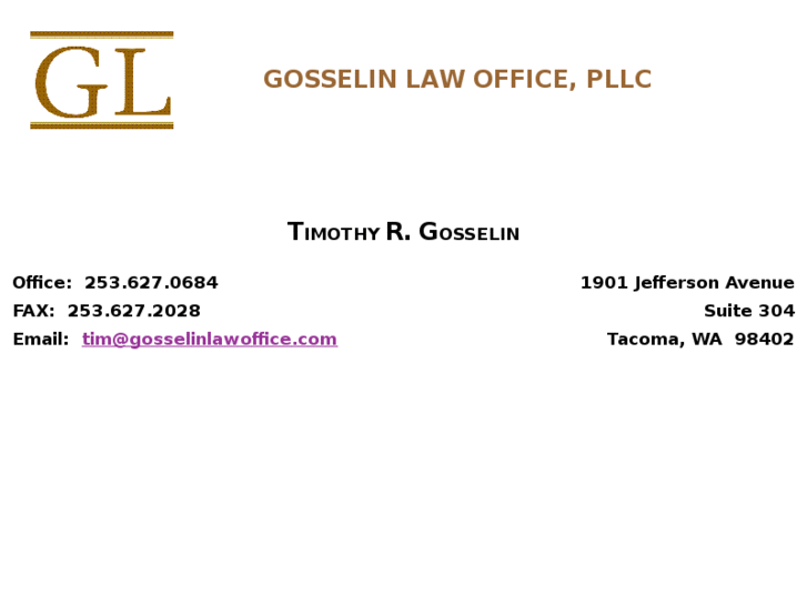 www.gosselinlawoffice.com