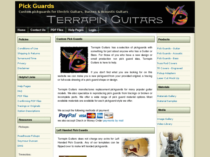 www.guitarpickguards.com