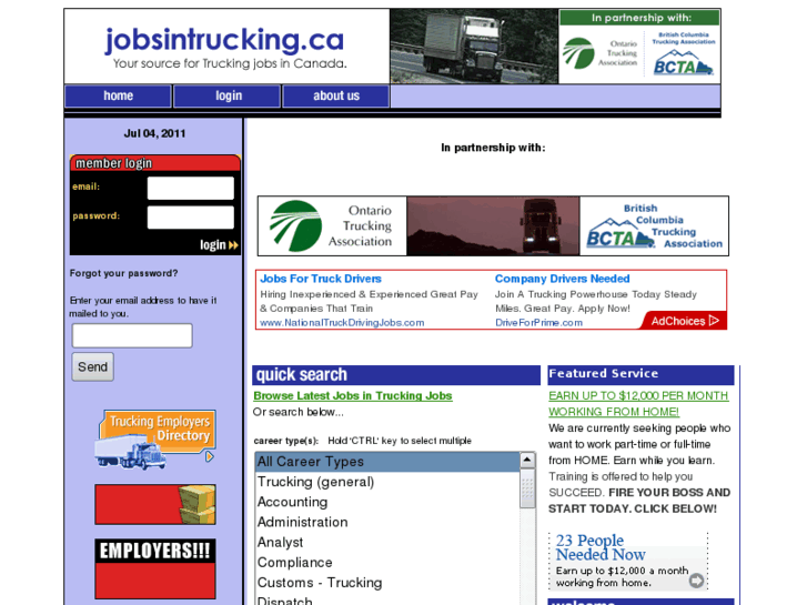 www.jobsintrucking.ca