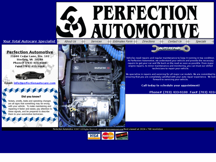 www.perfectionautocare.com