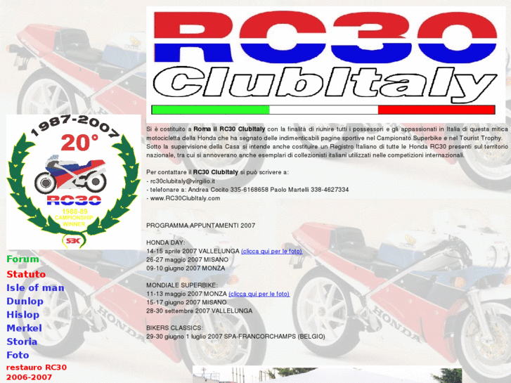 www.rc30clubitaly.com