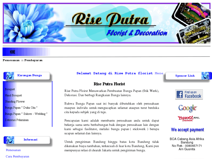 www.riseputraflorist.com