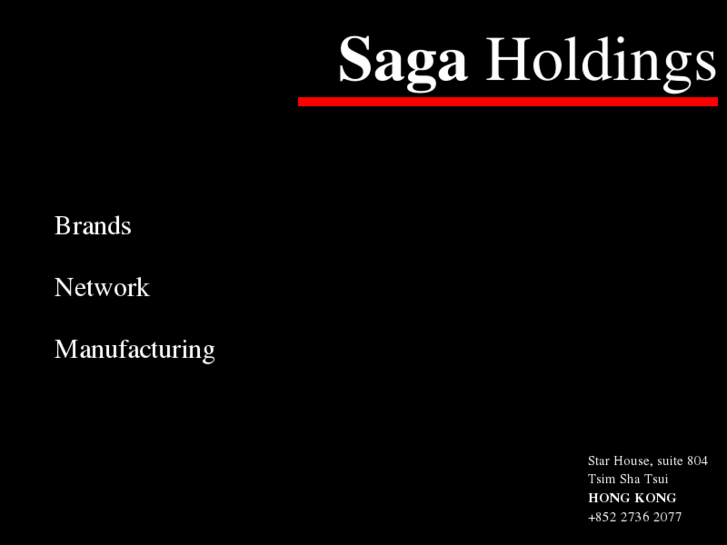 www.sagaholdings.net