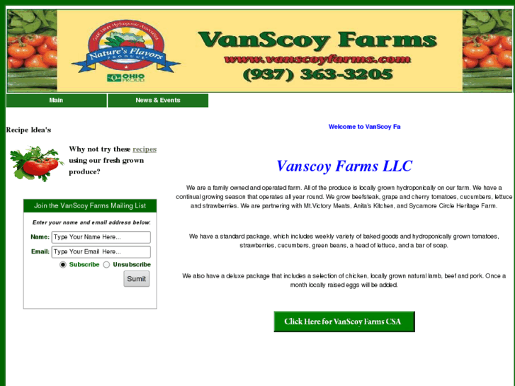 www.vanscoyfarms.net