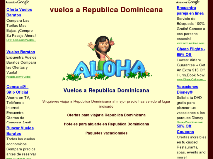 www.vuelosarepublicadominicana.com