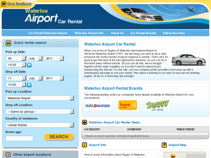 www.waterlooairportcarrental.com